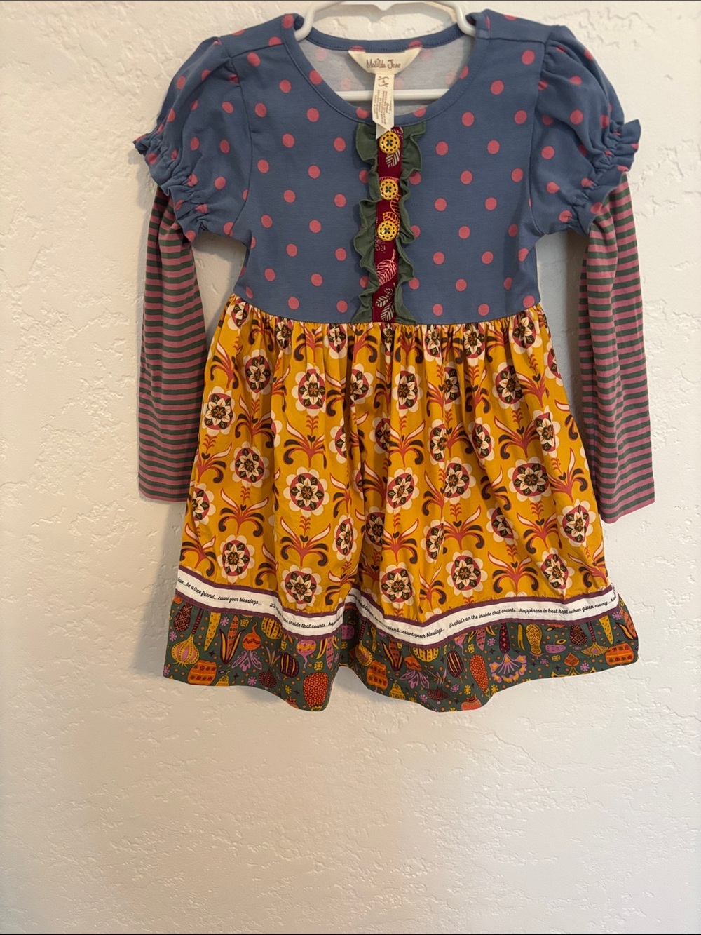 Matilda Jane Long Sleeve Dress (Girls 4)